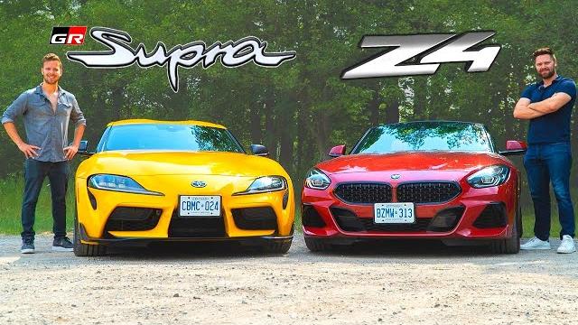 2020 Toyota Supra vs BMW Z4 M40i // Attack Of The Clones 2020 Toyota Supra vs BMW Z4 M40i // Attack Of The Clones