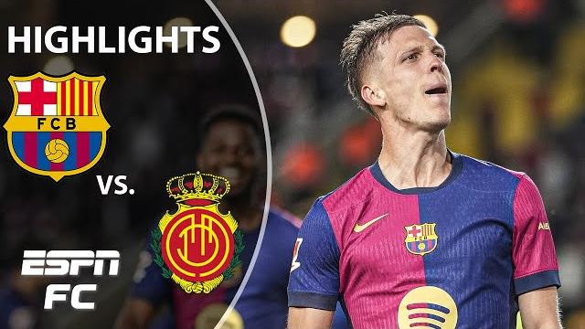 Barcelona vs. Mallorca | LALIGA Highlights | ESPN FC Barcelona vs. Mallorca | LALIGA Highlights | ESPN FC