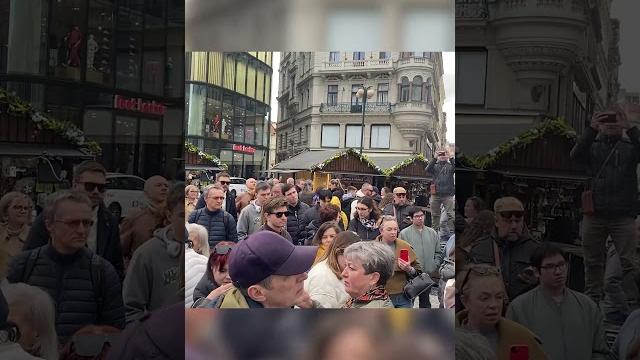 🟠В Праге проходит акция Полдень против Путина 🟠В Праге проходит акция Полдень против Путина