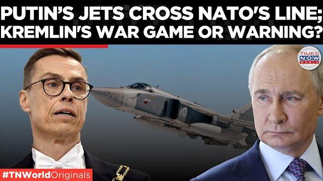 Finland's Skies Breached: Putin's Jets Cross NATO Lines Amid Baltic Showdown| Times Now World Finland's Skies Breached: Putin's Jets Cross NATO Lines Amid Baltic Showdown| Times Now World