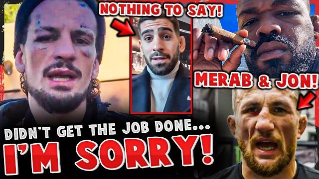 Sean O'Malley APOLOGIZES FOR LOSS! *FOOTAGE* Merab RESPONDS to Jon Jones! Ilia Topuria, UFC 316 Sean O'Malley APOLOGIZES FOR LOSS! *FOOTAGE* Merab RESPONDS to Jon Jones! Ilia Topuria, UFC 316
