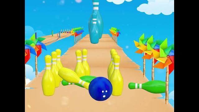 Colors with 3D bowling Ball Colors with 3D bowling Ball