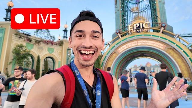 Live: Universal's Epic Universe Is EMPTY?! Opening Weekend Live: Universal's Epic Universe Is EMPTY?! Opening Weekend