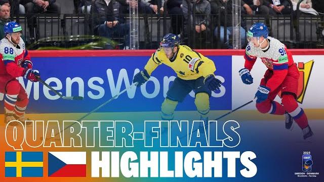Highlights: SWEDEN vs CZECHIA | 2025 #MensWorlds #IIHF Highlights: SWEDEN vs CZECHIA | 2025 #MensWorlds #IIHF