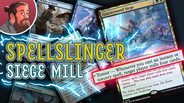 Simic Spellslinger Siege Mill | 12 Rare Budget Magic Simic Spellslinger Siege Mill | 12 Rare Budget Magic