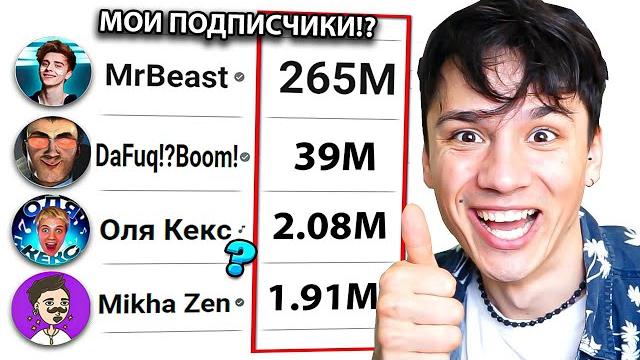 У КОГО ИЗ МОИХ ПОДПИСЧИКОВ, БОЛЬШЕ ВСЕГО ПОДПИСЧИКОВ? У КОГО ИЗ МОИХ ПОДПИСЧИКОВ, БОЛЬШЕ ВСЕГО ПОДПИСЧИКОВ?