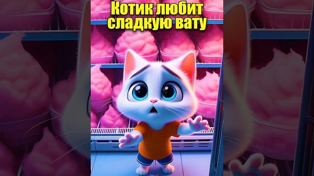 Котик любит сладкую вату #cats #мультик #ии #cartoon #aiart #кот #юмор #жиза #нейросеть #dalle3 Котик любит сладкую вату #cats #мультик #ии #cartoon #aiart #кот #юмор #жиза #нейросеть #dalle3