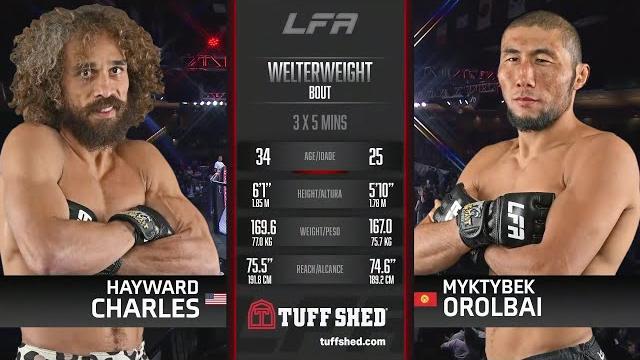 Myktybek Orolbai vs Hayward Charles | FULL FIGHT Myktybek Orolbai vs Hayward Charles | FULL FIGHT