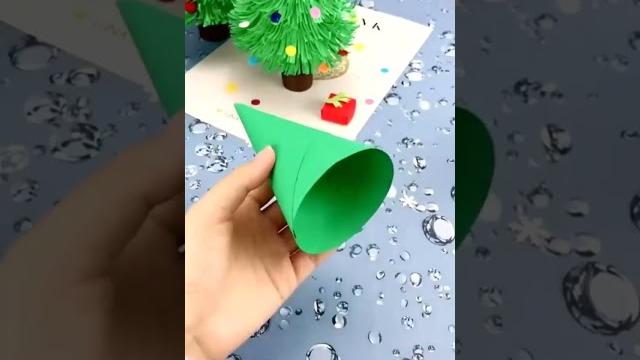 как сделать ёлочку из бумаги #новыйгод #merrychristmas как сделать ёлочку из бумаги #новыйгод #merrychristmas