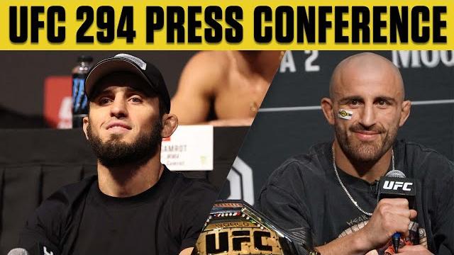 UFC 294 Pre-Fight Press Conference | ESPN MMA UFC 294 Pre-Fight Press Conference | ESPN MMA