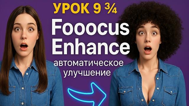 Урок 9¾: Fooocus Enhance — автоматическое улучшение изображений и создание масок ● Курс fooocus.ru! Урок 9¾: Fooocus Enhance — автоматическое улучшение изображений и создание масок ● Курс fooocus.ru!