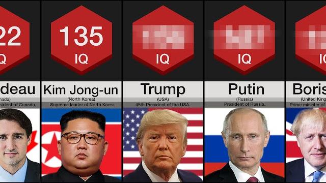 Smartest World Leaders Comparison Smartest World Leaders Comparison