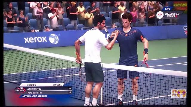 GRAND SLAM TENNIS 2 EA SPORTS FADES & FANTASY CLASSICS SUPERSTAR LEVEL Andy Murray VS Pete Sampras 1 GRAND SLAM TENNIS 2 EA SPORTS FADES & FANTASY CLASSICS SUPERSTAR LEVEL Andy Murray VS Pete Sampras 1