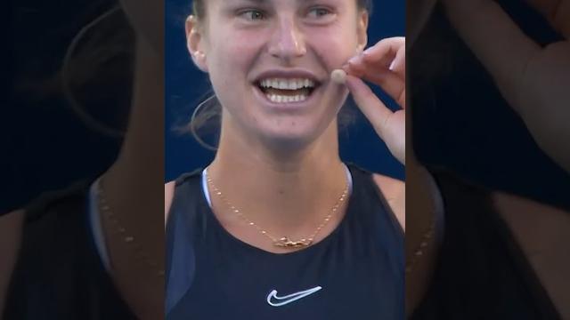 Novak Djokovic being CHEEKY Novak Djokovic being CHEEKY