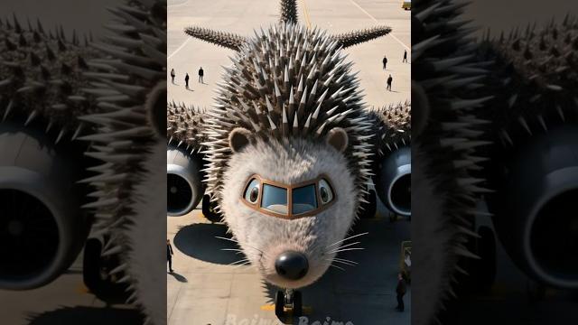 Unique Airplane, Hedgehog Airplane #aeroplane #airplane #plane #uniqueairplane #aviation #airport Unique Airplane, Hedgehog Airplane #aeroplane #airplane #plane #uniqueairplane #aviation #airport