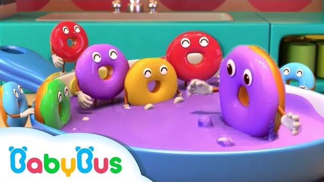 Learn Colors with Donuts | Numbers Song | Kids Kitchen | Nursery Rhymes | Baby Songs | BabyBus Learn Colors with Donuts | Numbers Song | Kids Kitchen | Nursery Rhymes | Baby Songs | BabyBus