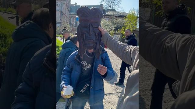 Скальп убитого индейца Скальп убитого индейца