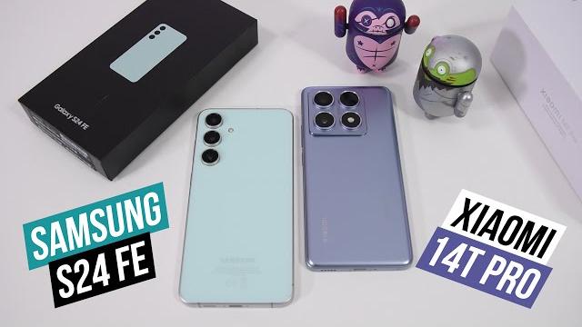 Samsung Galaxy S24 FE - Xiaomi 14T Pro Samsung Galaxy S24 FE - Xiaomi 14T Pro