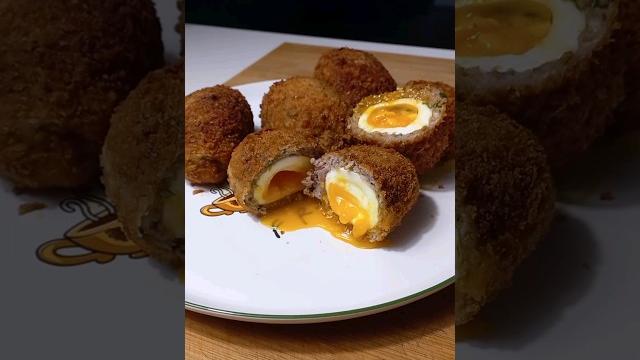 Яйца по-шотландски | Scotch eggs #shorts Яйца по-шотландски | Scotch eggs #shorts