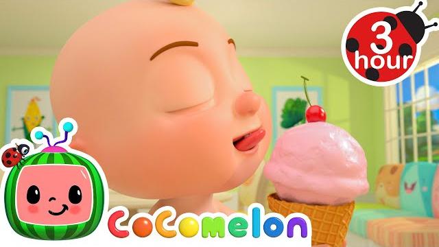 JJ's Summer Ice Cream Song CoComelon Nursery Rhymes and Kids Songs | 3 HOURS | After School Club JJ's Summer Ice Cream Song CoComelon Nursery Rhymes and Kids Songs | 3 HOURS | After School Club