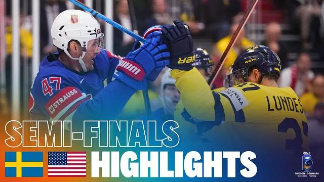 Highlights: Sweden vs USA | 2025 #MensWorlds #IIHF Highlights: Sweden vs USA | 2025 #MensWorlds #IIHF