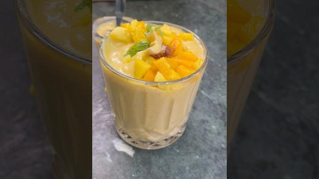 Saffron Mango gulkand fresh purée / Fresh Farm Jahangir mangoes world serve chilled #foodie Saffron Mango gulkand fresh purée / Fresh Farm Jahangir mangoes world serve chilled #foodie
