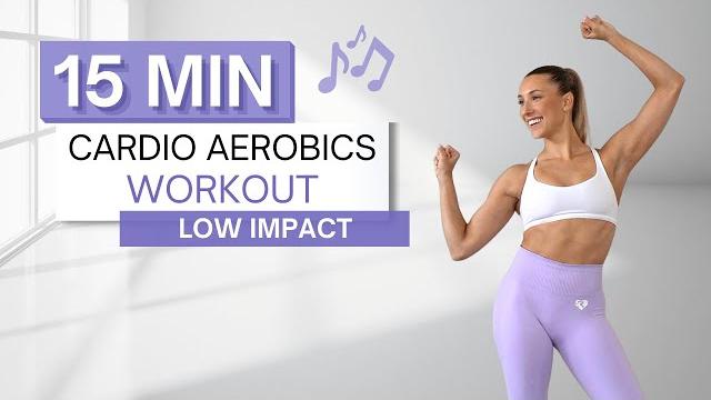 15 min CARDIO AEROBICS WORKOUT | All Standing | Low Impact | No Squats | Move to the Beat 15 min CARDIO AEROBICS WORKOUT | All Standing | Low Impact | No Squats | Move to the Beat