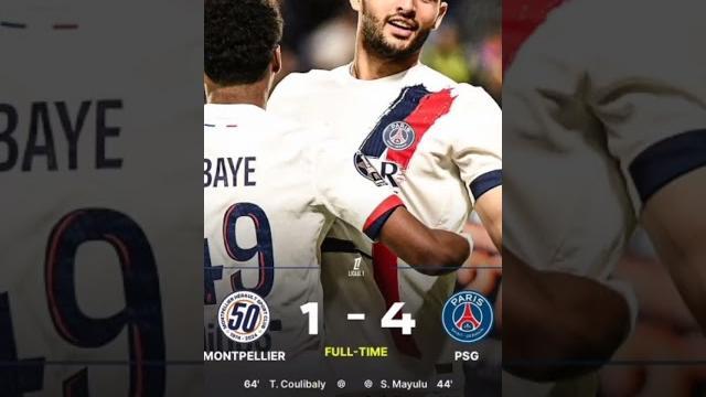 Montpellier - PSG 1-4 Montpellier - PSG 1-4