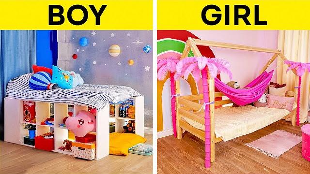 INCREDIBLE ROOM MAKEOVER IDEAS || Low-Budget Decor Crafts INCREDIBLE ROOM MAKEOVER IDEAS || Low-Budget Decor Crafts