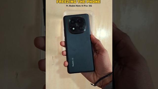 Redmi note 14 pro plus Freezing Test Redmi note 14 pro plus Freezing Test