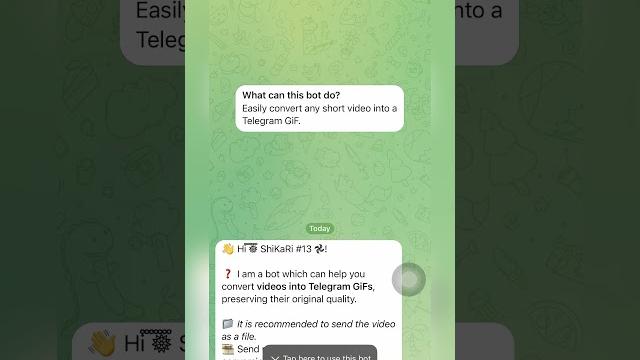 Convert your Video’s into GIFs within Seconds| TELEGRAM BOT | SHIKARI | #telegram #bots #viral Convert your Video’s into GIFs within Seconds| TELEGRAM BOT | SHIKARI | #telegram #bots #viral