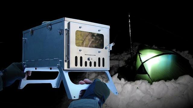 Отопление палатки печкой. Бомже-печка забесплатно Отопление палатки печкой. Бомже-печка забесплатно