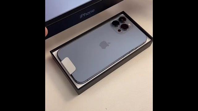 iPhone 13 pro max unboxing from customer iPhone 13 pro max unboxing from customer