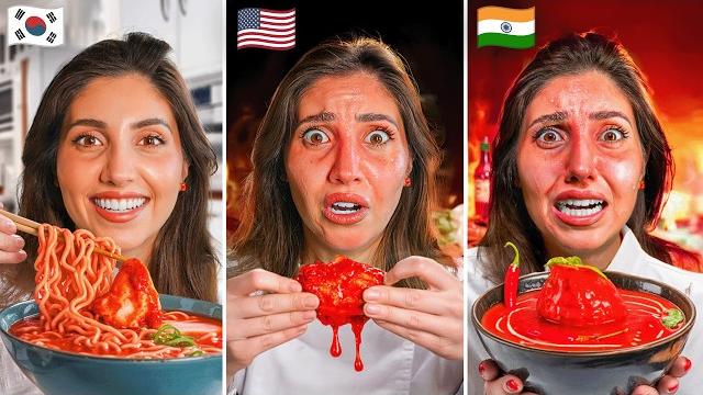 Eating the SPICIEST Foods from Around the World! Eating the SPICIEST Foods from Around the World!