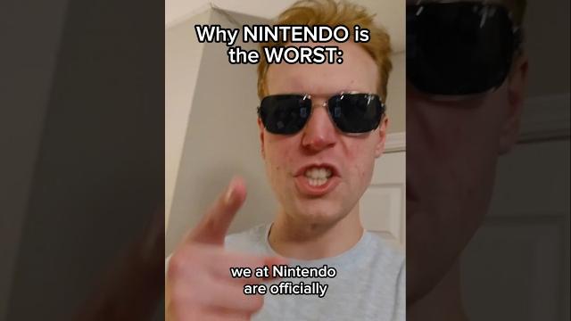 Why NINTENDO is the WORST #shorts Why NINTENDO is the WORST #shorts
