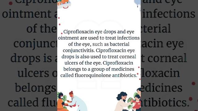 Ciprofloxacin eye drop uses ️ #antibiotics #bacterialinfections #eyedrop #ciprofloxacin #viral Ciprofloxacin eye drop uses ️ #antibiotics #bacterialinfections #eyedrop #ciprofloxacin #viral