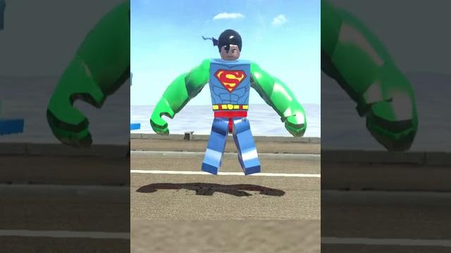 HULK Transforms into SUPERMAN - LEGO Marvel Super Heroes HULK Transforms into SUPERMAN - LEGO Marvel Super Heroes