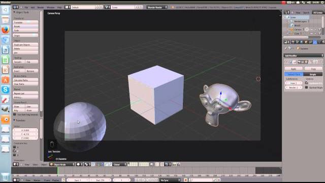 Основы редактирования объекта в blender Основы редактирования объекта в blender