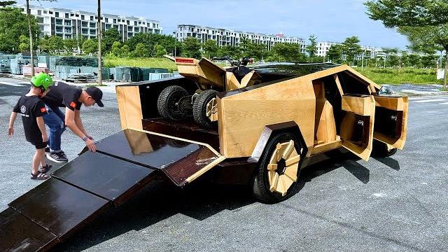 102 Days Build Tesla CyberTruck - The Most Awaited Car Of 2023-2024 102 Days Build Tesla CyberTruck - The Most Awaited Car Of 2023-2024