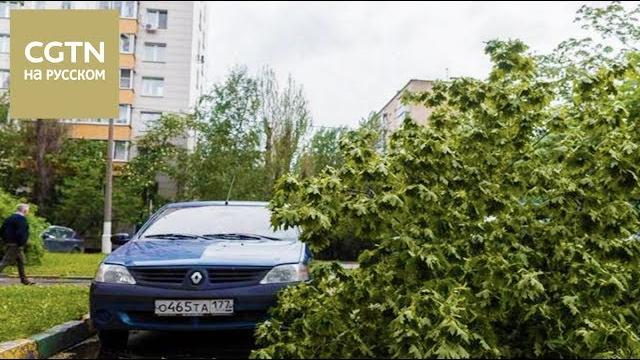 Сильнейший ураган в Москве Сильнейший ураган в Москве