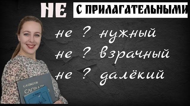 Правописание НЕ с прилагательными. Слитно или раздельно? Правописание НЕ с прилагательными. Слитно или раздельно?