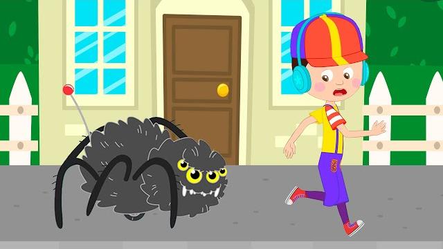 Кукутики мультики | Страшный паук | Игры розыгрыши для детей малышей Кукутики мультики | Страшный паук | Игры розыгрыши для детей малышей