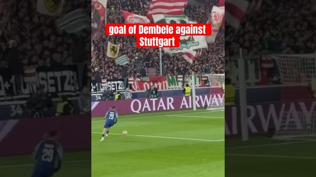 Stuttgart-PSG 1-4 - goal of Dembele #trending #football #footballnews #psg #championsleague #dembele Stuttgart-PSG 1-4 - goal of Dembele #trending #football #footballnews #psg #championsleague #dembele