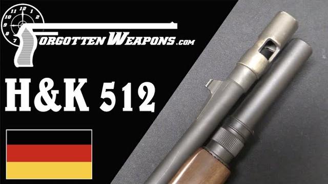 H&K 512 Old-School Tactical Shotgun H&K 512 Old-School Tactical Shotgun