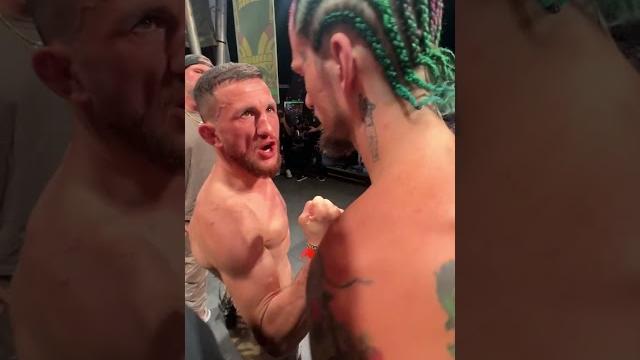 Sean O'Malley & Merab Dvalishvili face off for the final time before #NocheUFC. #UFC #RiyadhSeason Sean O'Malley & Merab Dvalishvili face off for the final time before #NocheUFC. #UFC #RiyadhSeason