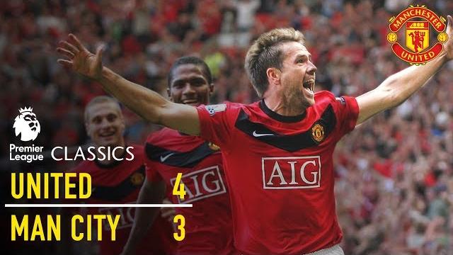 Manchester United 4-3 Manchester City (09/10) | Premier League Classics | Manchester United Manchester United 4-3 Manchester City (09/10) | Premier League Classics | Manchester United