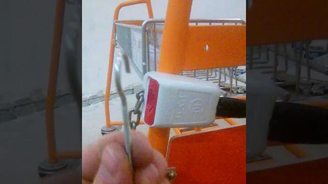 как не плотить 10 рублей за тележку как не плотить 10 рублей за тележку