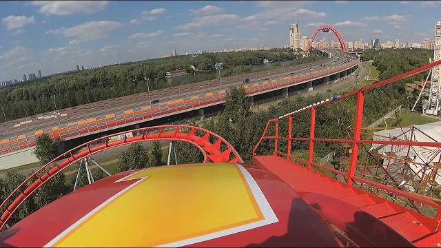Парк Skazka- американские горки от первого лица ) Парк Skazka- американские горки от первого лица )
