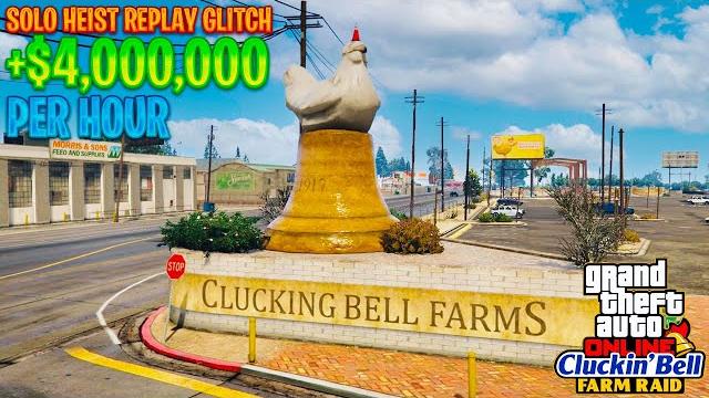 GTA 5 Online - UNLIMITED MONEY GLITCH (Cluckin Bell Replay) EASY SOLO METHOD - $4,000,000 PER HOUR GTA 5 Online - UNLIMITED MONEY GLITCH (Cluckin Bell Replay) EASY SOLO METHOD - $4,000,000 PER HOUR