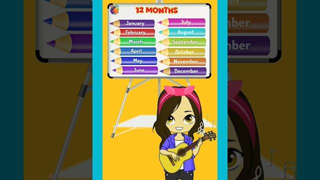 12 months of the Year|| January February song #kindergarten #learning #staylittlechannel 12 months of the Year|| January February song #kindergarten #learning #staylittlechannel